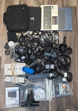 Large Tech Job Lot Webcams Cables Chargers Sennheiser Accessories Untested