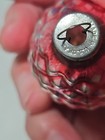 VTG Pink Or Faded RedGlass Pine Cone Ornaments,  Silver,  Pink Snow Capped Grap — photo 3
