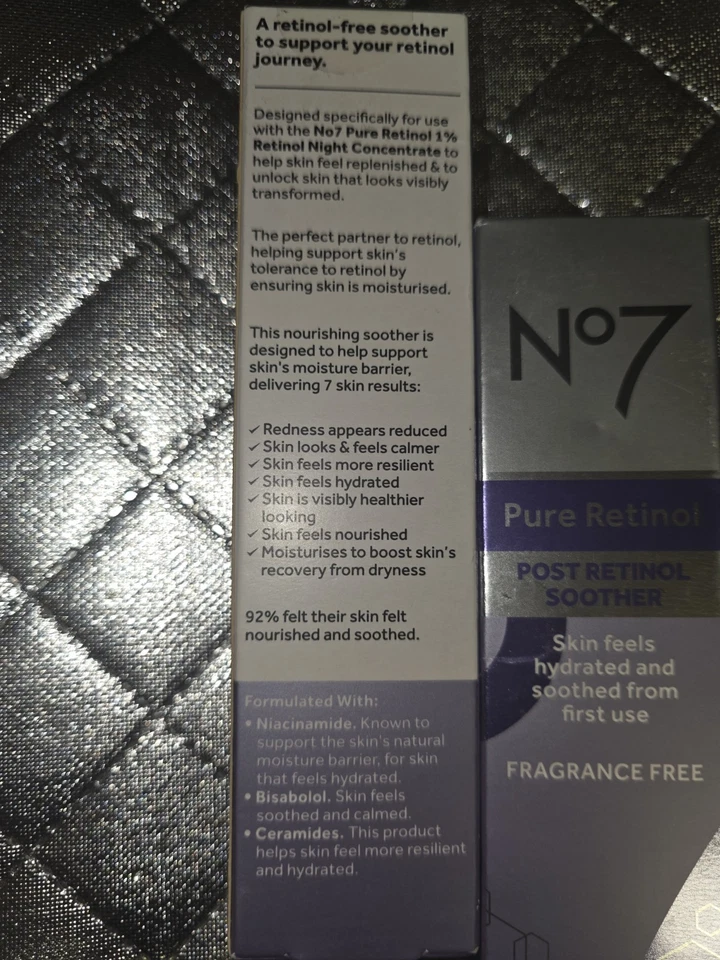 Чистый ретинол No7 постретинол соска без фрагментов, 1,69 жидк. oz. - Новый лот из 2 - Изображение 3 из 4