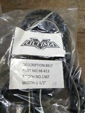 Harley Davidson Ultima Final Drive Belt P/N 58-413, 136teeth,  1-½width New 