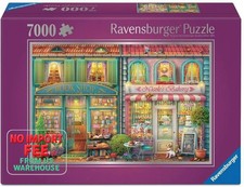 NEW Ravensburger Jigsaw Puzzle 7000 Pieces Bookstore and Bakery New US