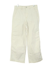 LL Bean Womens 207 Vintage Jeans 10 High Rise Wide Leg Natural Coastal Retro