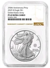 2025-W Proof $1 American Silver Eagle Army Privy NGC PF69UC Brown Label 250th