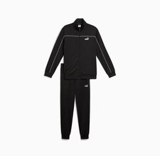 PUMA Poly Piping Suit, Men's Training Suit - Black