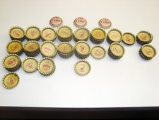 Unused Coca-Cola Tour The World Bottle Caps, 1 thru 9 and 100, 90 In All