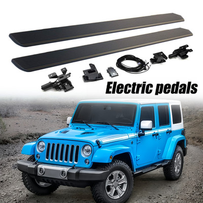 Deployable Electric Running Board Side Step Fits for Jeep Wrangler 4Dr 2013-2017