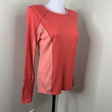 Smartwool Phd Pink Long Sleeve Women’s Sz L Shirt *See Notes