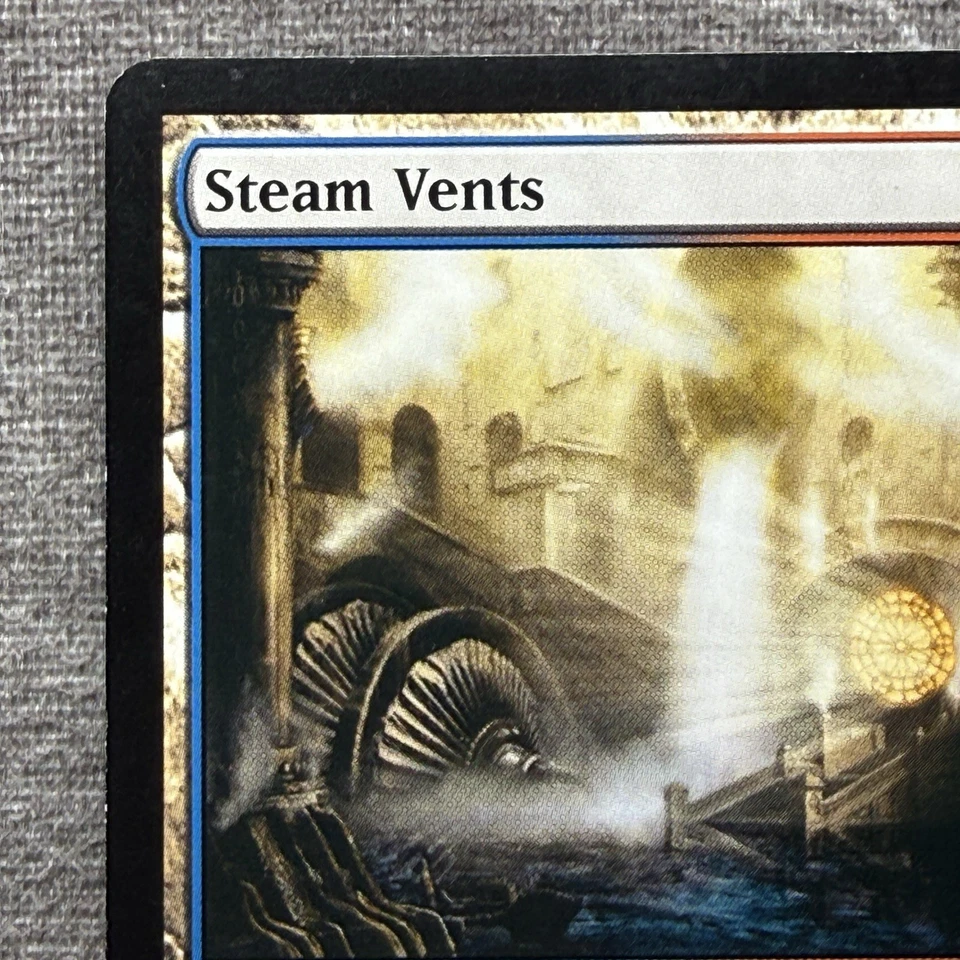 MTG Steam Vents – Guildpact GPT #164 Non-Foil LP Artist Signed Magic Card - Image 2 of 4