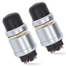 Momentary Push Button Switch 12V 24V 50A Waterproof IP67 for Car Truck Boat RV A