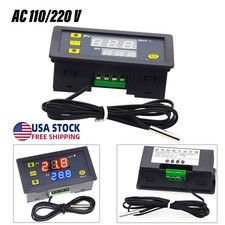 AC 110V Timer Switch Cycling Module Digital Display Time Delay Relay Timing Led