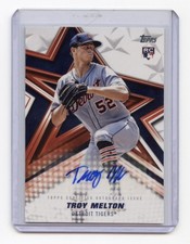 Troy Melton Detroit Tigers 2026 Topps Series 1 Stars Autograph RC