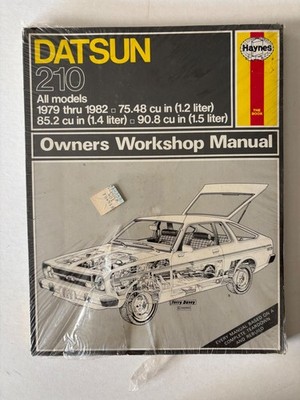 Haynes Datsun 210 All Models '79-'82 1.2, 1.4, 1.5 ltr Owner Workshop Manual 525