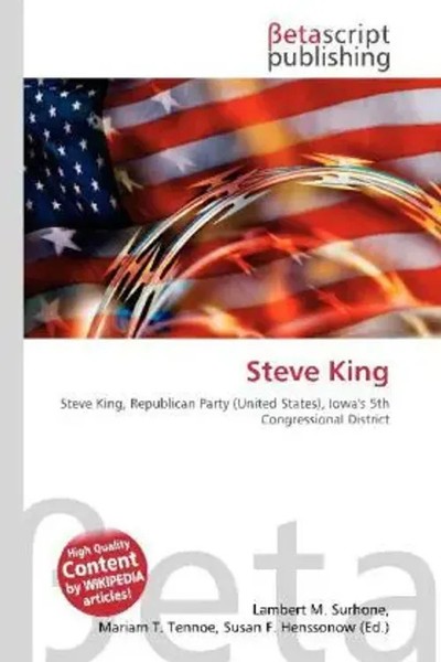 Steve King Lambert M. Surhone (U. A.) Taschenbuch Englisch 2026 Omniscriptum-image