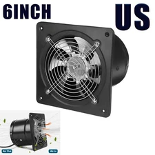 6inch Exhaust Fan Ventilation Extractor Fan 110V Square Blower 40W US FAST SHIP