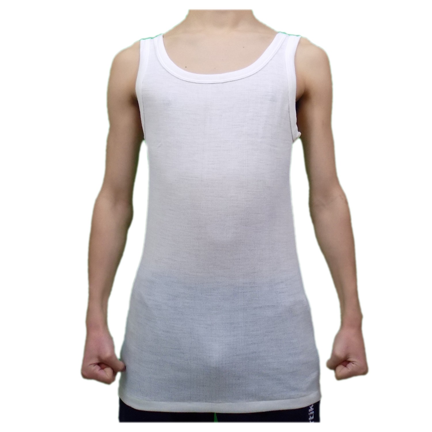 3 camisetas de hombro ancho para hombre marca Henri art 317 mezcla lana...