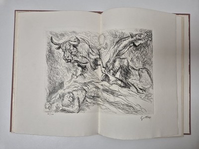 GUTTUSO GARCIA LORCA LLANTO POR IGNACIO SANCHEZ 1963