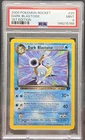 Dark Blastoise 2000 Pokémon Rocket 20/82 1st Edition PSA 9 NS1