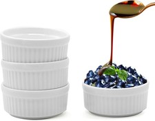 Ramekins Set of 4, 2.8In Small Creme Brulee Ramekins,Souffle Dish,Small Bowl Sa