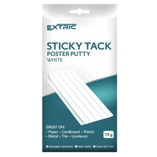 EXTRIC White Sticky Tack, Poster Putty, Jumbo Classroom Pack, Mounting