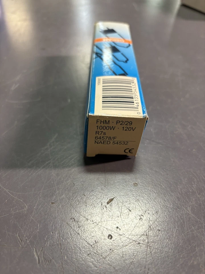 Osram Halogen Display Optic Lamp FHM P2/29 1000W 120V R7s - Image 3 of 3