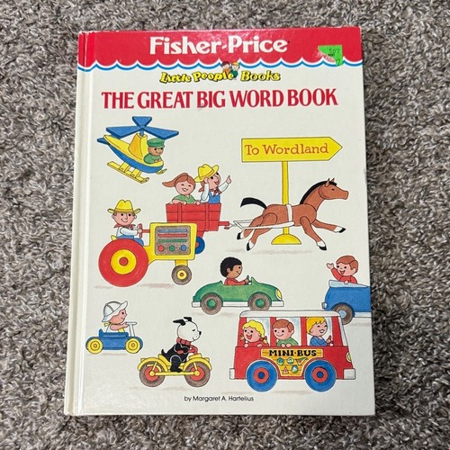 Fisher-Price Little People: The Great Big Word Book 80s