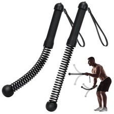 Upgrade Weighted Ropeless Battle Ropes, 2PCS Cordless Battle Rope for Home Gy...