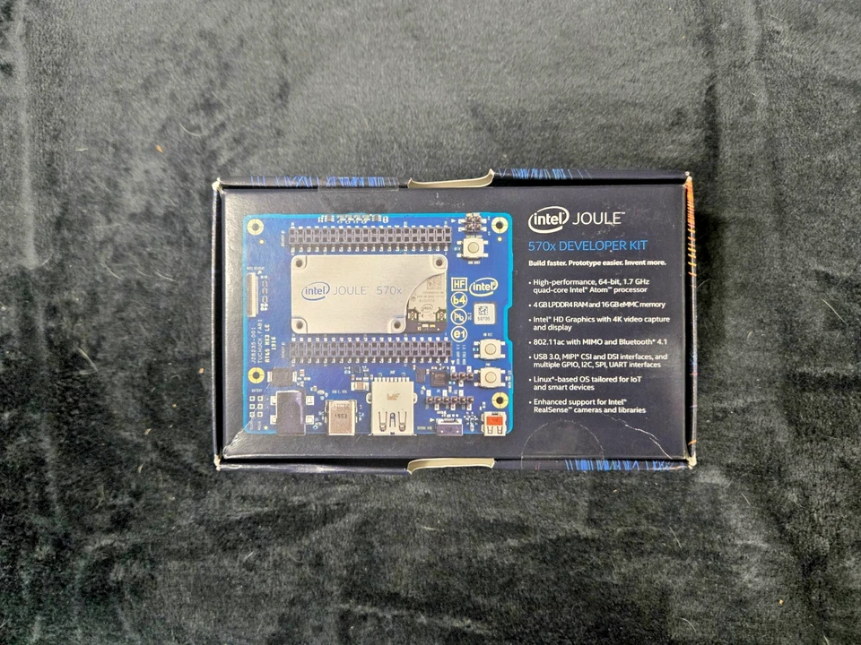 Intel Joule 570X Developer Kit – Quad-Core 1.7GHz Atom, 4GB RAM, 16GB eMMC – New - Image 2 of 2