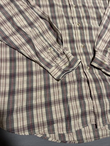 Camisa para hombre ALLAN RAIDER talla L a cuadros 100 % algodón manga larga abotonada - Imagen 3 de 10