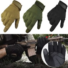 Tactical Full Finger Gloves Army Military Hunting Combat Shooting for Men Women