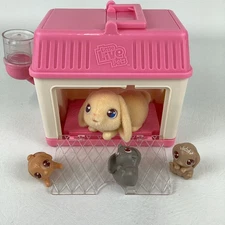 Little Live Pets Mama Surprise Lil Bunny Minis Pet Figures Hutch Babies Moose 