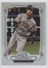 2019 Bowman Sterling Rookie Refractor 72/199 Steven Duggar #BSR-87 0ko