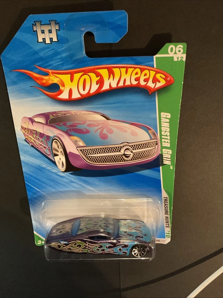 Hot Wheels Cars 3 TREASURE HUNT Gangster Grin ‘54 Lincoln Continental ‘58 Impala - Image 4 of 4