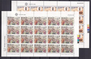 [G195223] Cyprus N°561/562 CEPT Europa MNH Y&T € 36 00 SUPERB