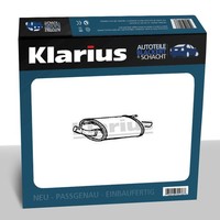 Auspuff ESD Endtopf für Ford Courier Kasten Fiesta IV / Mazda 121 III