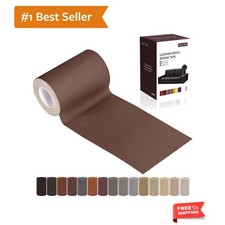 Leather Repair Patch Tape, Brown 3 x 61 Inches Self Adhesive Leather Repair K...