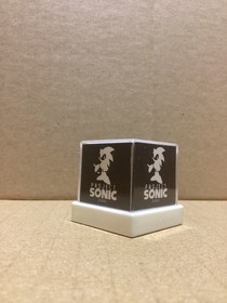 Rare Sega Promo PROJECT SONIC RUBBER STAMP Seal 1990s Sonic the Hedgehog Saturn