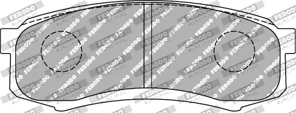 Brake pads FCP1021H FERODO RACING for TOYOTA MITSUBISHI