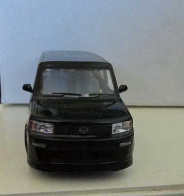 TOYOTA SCION ×B ミニカー Black Toyota Scion Xb Car Auto Kinsmart 1:32 Diecast Model Vehicle