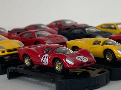 Kyosho 1/100 Scale Ferrari Mini Car Collection | 330 P4, F40, Dino