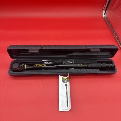 Lexivon Torque Wrench 1/2-Inch Drive Click 10150 Ft-Lb/13.6203.5 Nm Lx-183