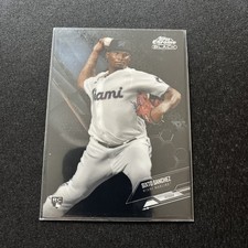2021 Topps Chrome Black - Sixto Sanchez #76 (RC) Rookie