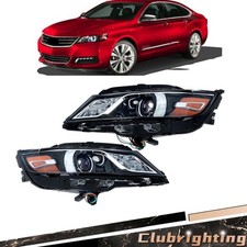 For Chevrolet Impala 2015-2017 2018 2019 2020 Headlights Halogen Left&Right Side