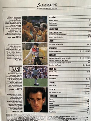 L'ÉQUIPE MAGAZINE Spécial Mexico 86 - France-Brésil, édition Originale De Juin 1986