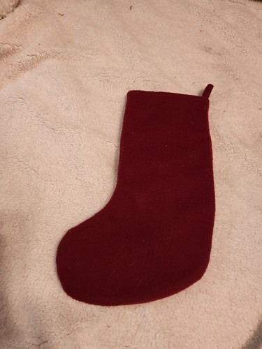 3 Christmas Stockings With Buttons,Plaid Fabric & 3D Figures - Picture 6 of 7