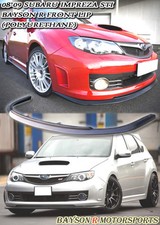 Fits 08-10 Subaru Impreza Sti Grb Baysonr Front Bumper Lip Urethane Fits 08-10 Subaru Impreza Sti Grb Baysonr Front Bumper Lip Urethane
