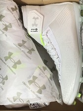 Under Armour UA Highlight MC Football Cleats Men's 10.5 White 3023716-106 140