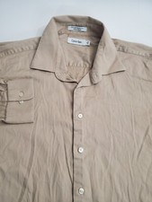 Calvin Klein Men's Long Sleeve Button Dress Shirt, 18 34-35