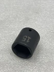15mm SK Hand Tools 1/4" Drive, 6 Point, Metric Impact Socket, USA Made, 31055