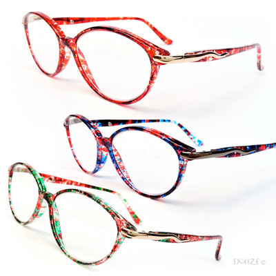 Cat Eye Colorful Tortoise Hipster Women's Reading Glasses 150-350