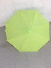 Lime Green Folding Umbrella with Tulip Handle